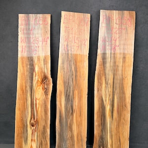 Blue Pine Wood Slabs, Rare Find Rainbow Pine, Live Edge Boards, DIY Woodworking Supplies, Live Edge Floating Shelves, Beetle Kill Pine