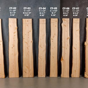 Cypress Wood Slabs, Live Edge Boards, DIY Woodworking Supplies, Unfinished Wood, Live Edge Floating Shelves, Tabletop Wood