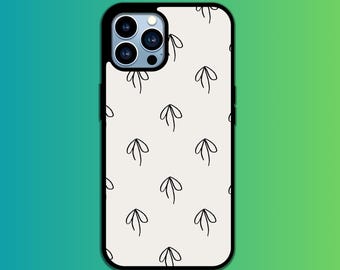 Simple Bow Pattern Phone Case - Cute Bow Case