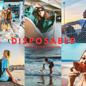 15 POLAROID FILM Lightroom Presets | Lightroom Mobile Desktop Presets | Photo Editing, Vintage Presets, Analog Presets, instagram Preset