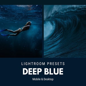 25 Ocean Lightroom Presets  Mobile & Desktop Presets | Moody Presets, instagram Presets, Dark Presets, iPhone Presets, Photo editing