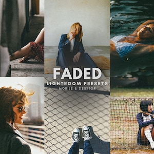15 FILM Lightroom Presets | Blogger Presets, Film Presets, Retro Presets, instagram Presets, Photo Editing, Lightroom Mobile & Desktop