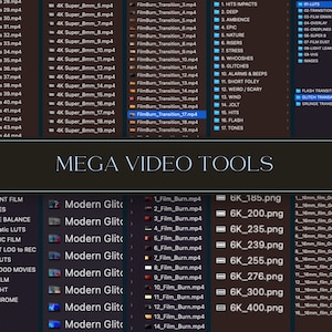FILMMAKER BUNDLE | 1500+ VIDEO Tools | Video Editing, Sound Effects, Video Transitions, Twitch Overlays, Video Effects, Adobe Premiere Pro image 3