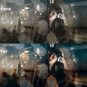 20 Night Cinematic LUTs Pack | Video Editing Color Grading (Digital Download) image 4