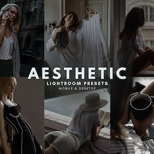 15 DARK AESTHETIC Lightroom Presets Mobile & Desktop | Presets Lightroom, iPhone Presets, Dark Presets, Blogger Presets, Aesthetic Presets