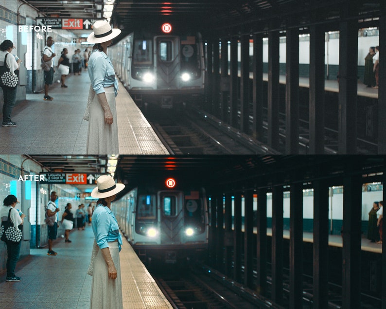 20 Night Cinematic LUTs Pack | Video Editing Color Grading (Digital Download) image 10