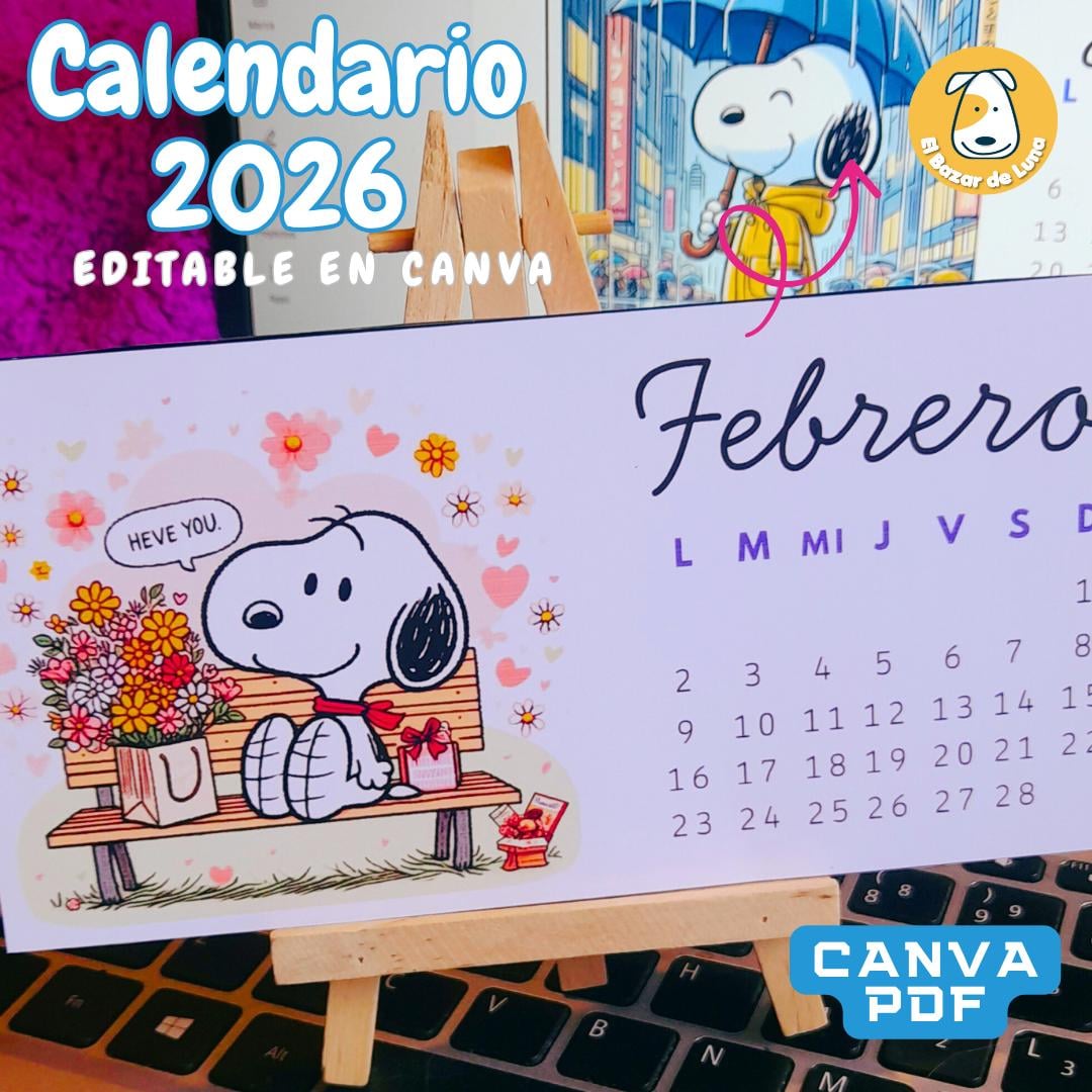 2026 Calendar With Artificial Intelligence &amp; Editable in Canva/pdf ...