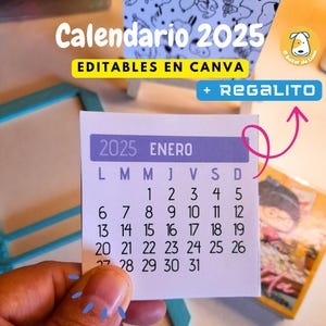 Puede incluir: Un calendario imprimible de enero de 2025 en español. El calendario es morado y blanco con el texto "2025 ENERO" en la parte superior. Los días de la semana están etiquetados como L, M, M, J, V, S, D. Los números del 1 al 31 están listados en una cuadrícula.