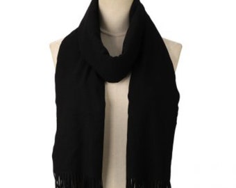 Ladies women's plain warm winter scarf shawl wrap