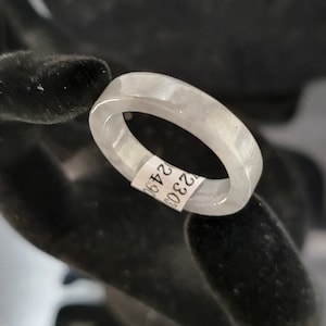 natural Myanmar jadeite ring