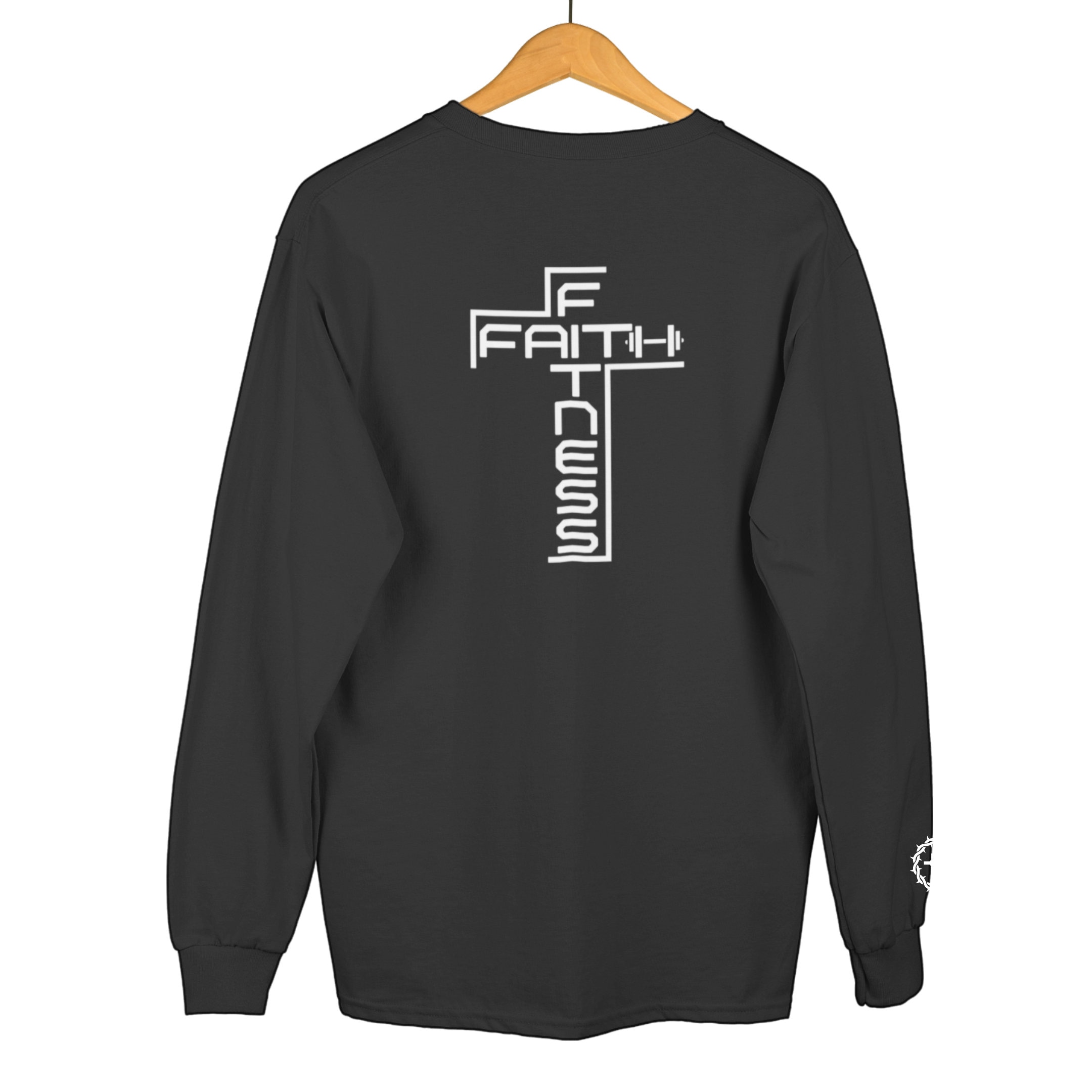Christian Gym Pullover Sweatshirt Christian Crossfit Black Etsy