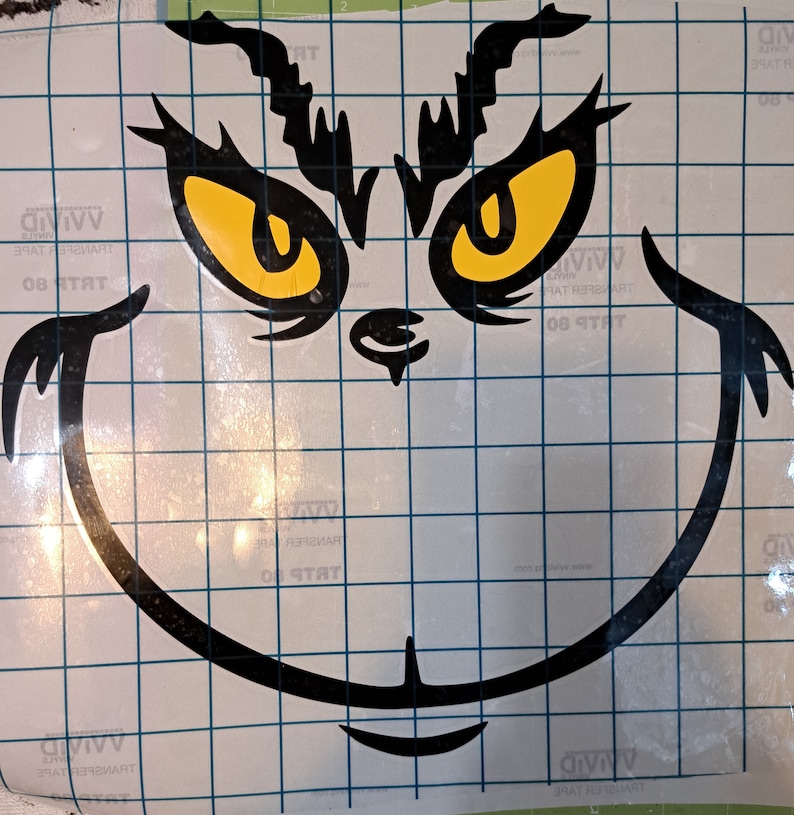 Grinch Sign DECALS Etsy