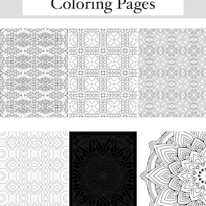 Disegni da colorare di Mandala floreale - Per adulti e bambini 70 Pagine