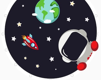 Astronauten Schatzsuche für Kinder von 6-8 Jahren. Zum direkten downloaden. Coole Rätsel und passende Deko.