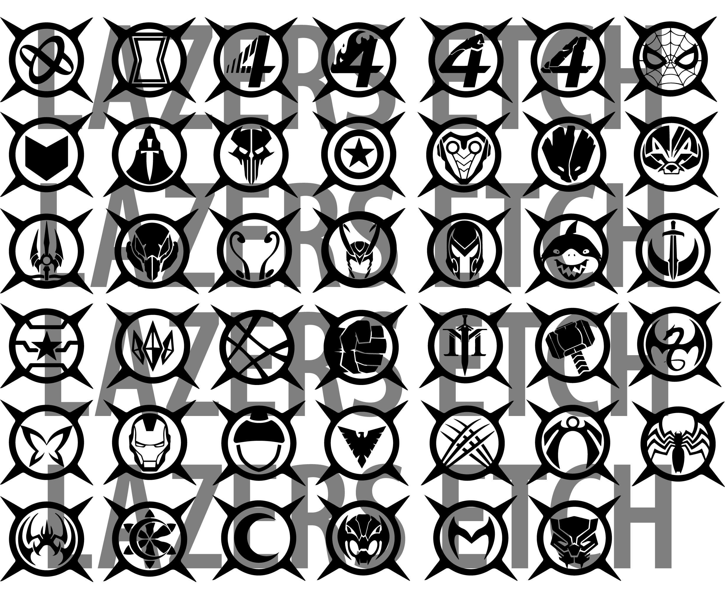 Marvel Rivals Outer Icon Marvel Rivals Kill Icons SVG - Etsy