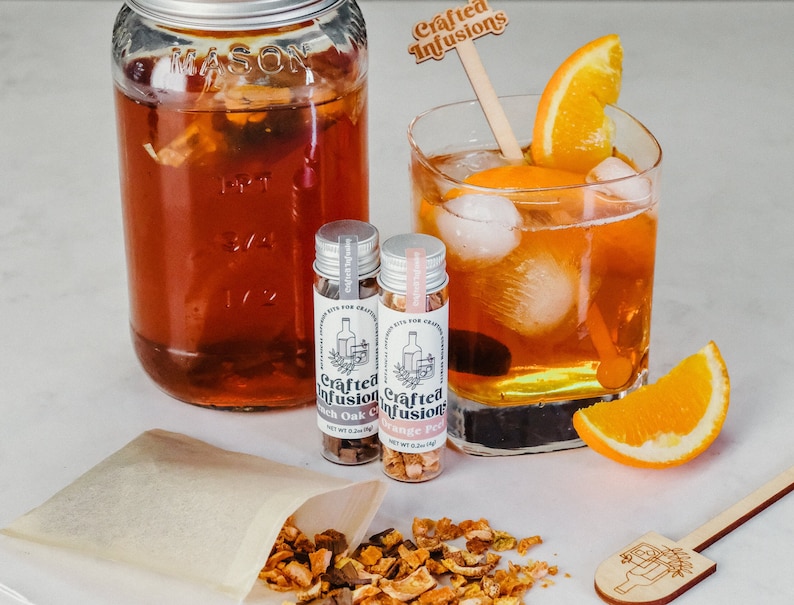 Whiskey Making Kit, DIY Cocktail Infusions For Adults, Mothers Day Gifts For Mom, Make Your Own Personalized Bourbon, Unique Barware For Him image 6