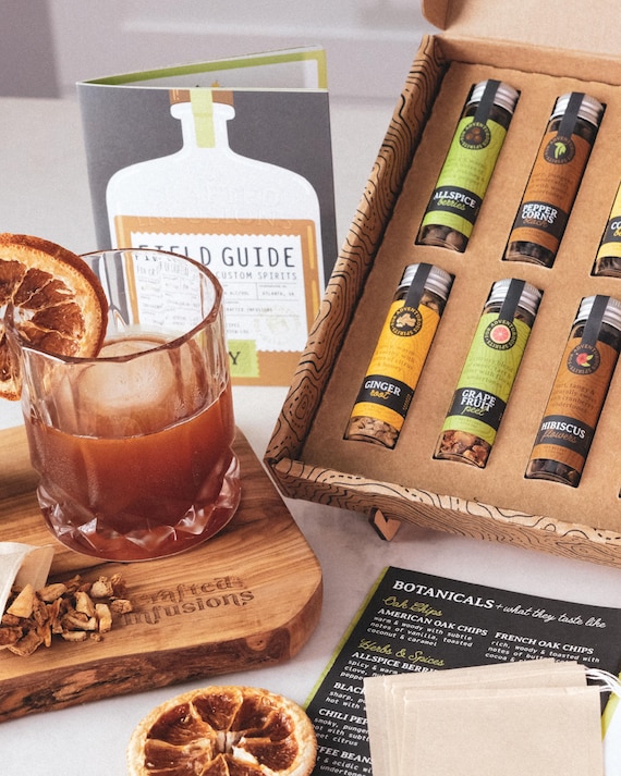 Buy Whiskey Infusion Kit: DIY Alcohol Gift for Bourbon Lovers