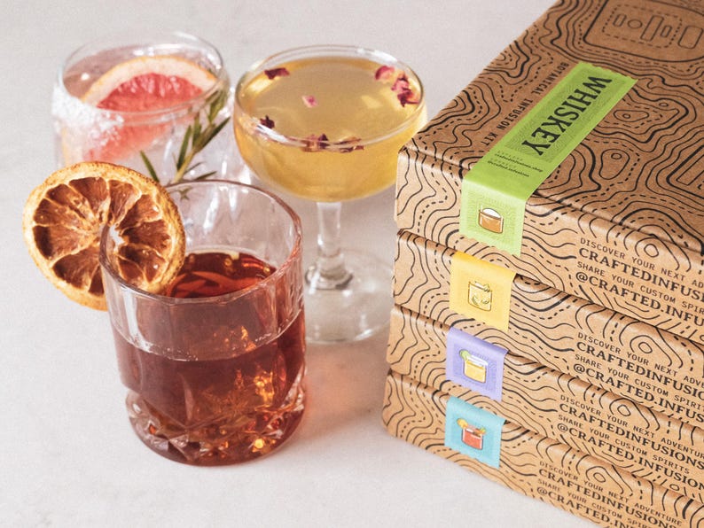 Tequila Infusion Kit • DIY Mothers Day Gift For Mom • Make Your Own Margaritas • Wife Birthday Milestone Gift • Artisan Anniversary Present image 4
