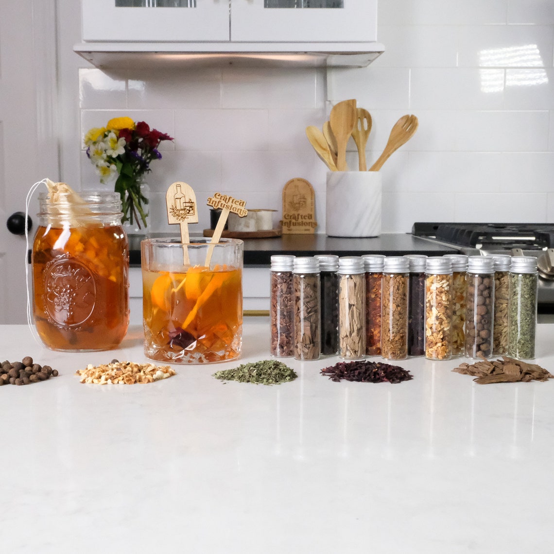 Make Your Own Whiskey Kit Whiskey Infusion DIY Whiskey Etsy