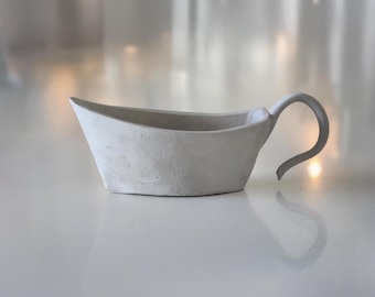 Sauce Boat Stencil | Gravy Boat Template | Pouring Bowl Slab Guide – Printable Ceramic Pottery Stencil for Clay – 8.5x11" PDF
