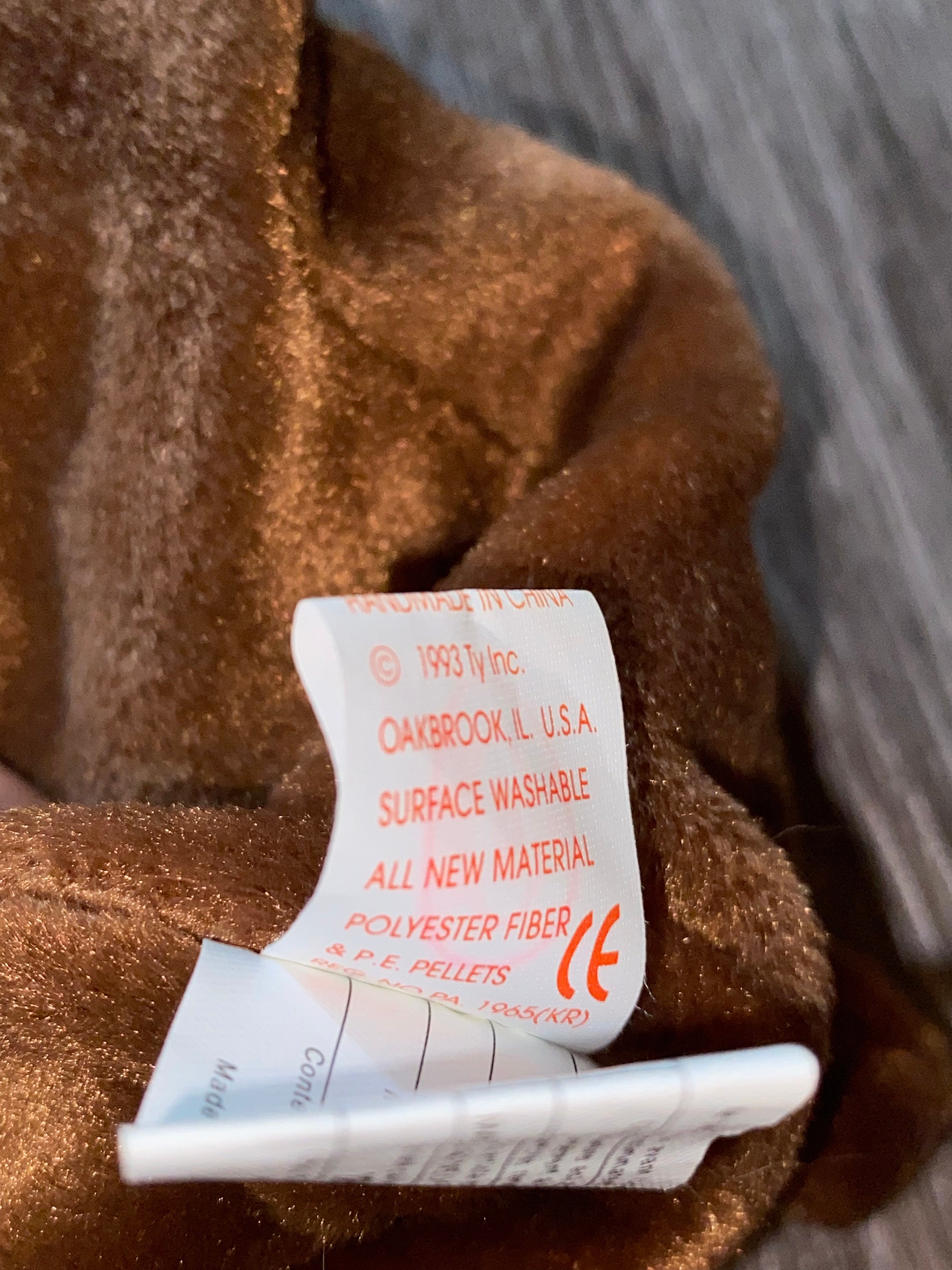 Rare Chocolate the Moose Beanie Baby W/ Tag Errors - Etsy