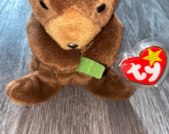 Rare Chocolate the Moose Beanie Baby W/ Tag Errors - Etsy