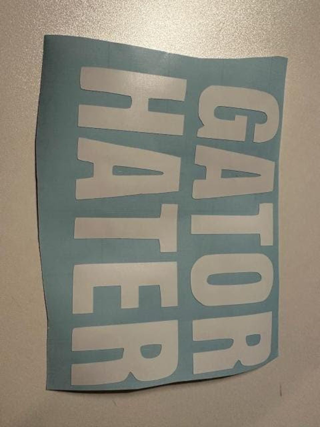 GATOR HATER Talkin' Vawls Vinyldecal