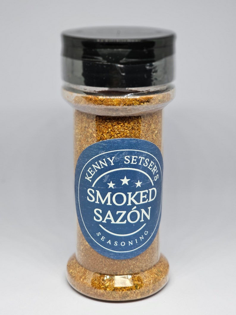 SMOKED SAZON Spanish Seasoning 1 Jar Etsy