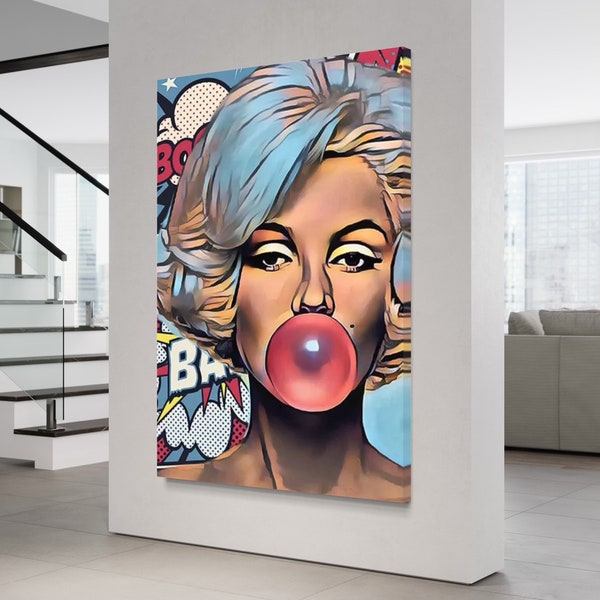 Pop Art Canvas Etsy