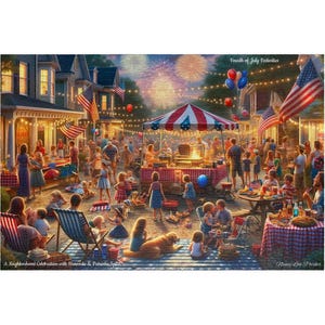 4th of July Jigsaw Puzzle: Independence Day Celebration