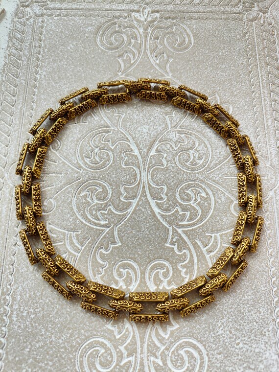 Goldette vintage chain necklace - image 6