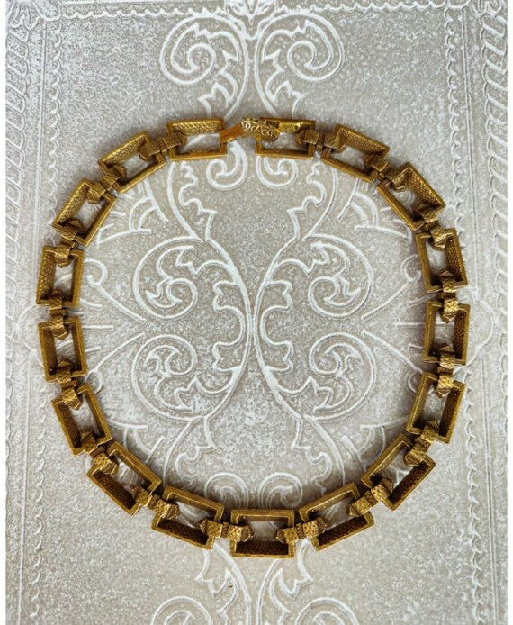 Goldette vintage chain necklace - image 3