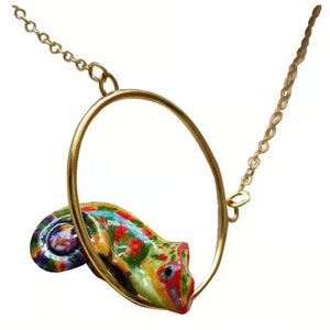 Nach Bijoux porcelain necklace