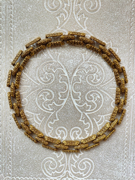 Goldette vintage chain necklace - image 5