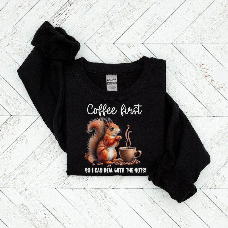 Baby Hungry Squirrel All Over Sweatshirt