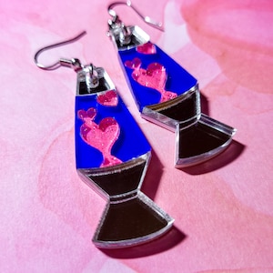 Lava Lamp Love Earrings