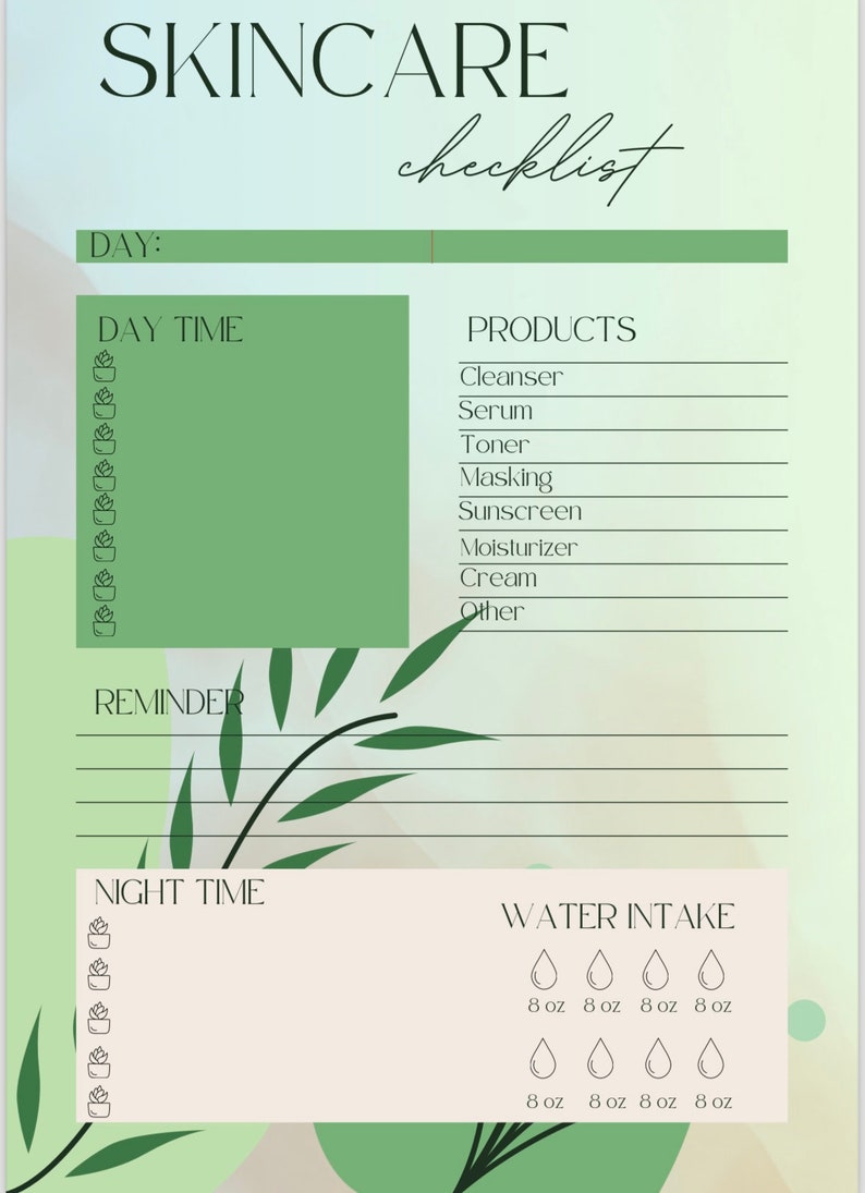 Self-care Printables - Etsy