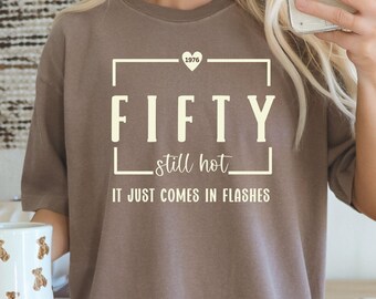 Funny 50th Birthday Tee, Vintage 1976 Shirt, 50th Birthday Shirt, 50th Birthday Gift for Women, Retro 1976 T Shirt, 1976 Birthday Shirt