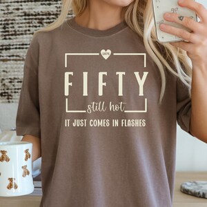 Funny 50th Birthday Tee, Vintage 1975 Shirt, 50th Birthday Shirt, 50th Birthday Gift for Women, Retro 1975 T Shirt, 1975 Birthday Shirt