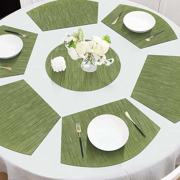 Round Table Placemat Etsy