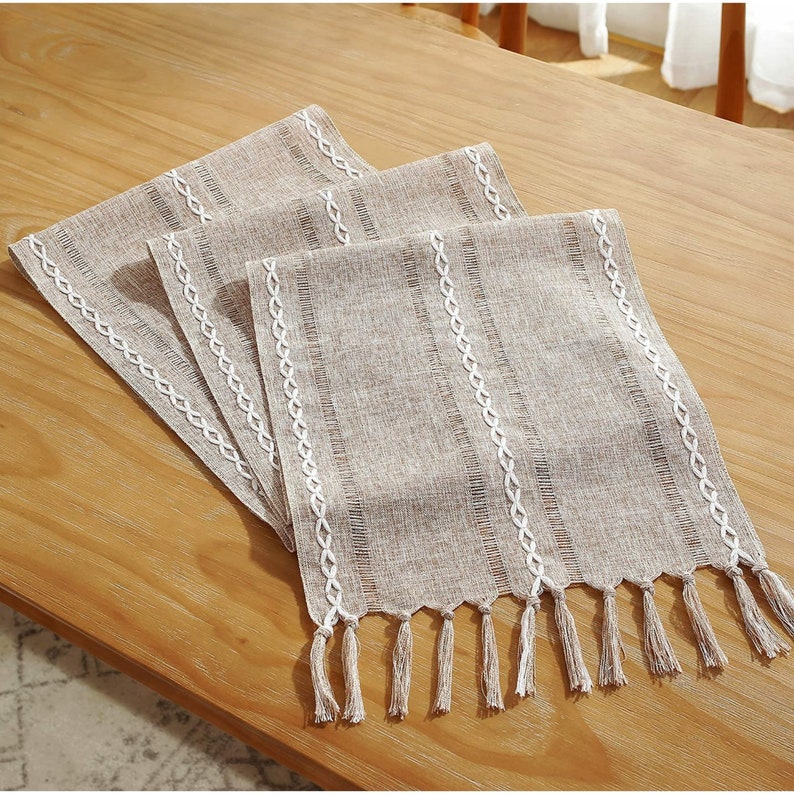 Farmhouse Table Runner Farmhouse Decor Modern Table Runner Etsy