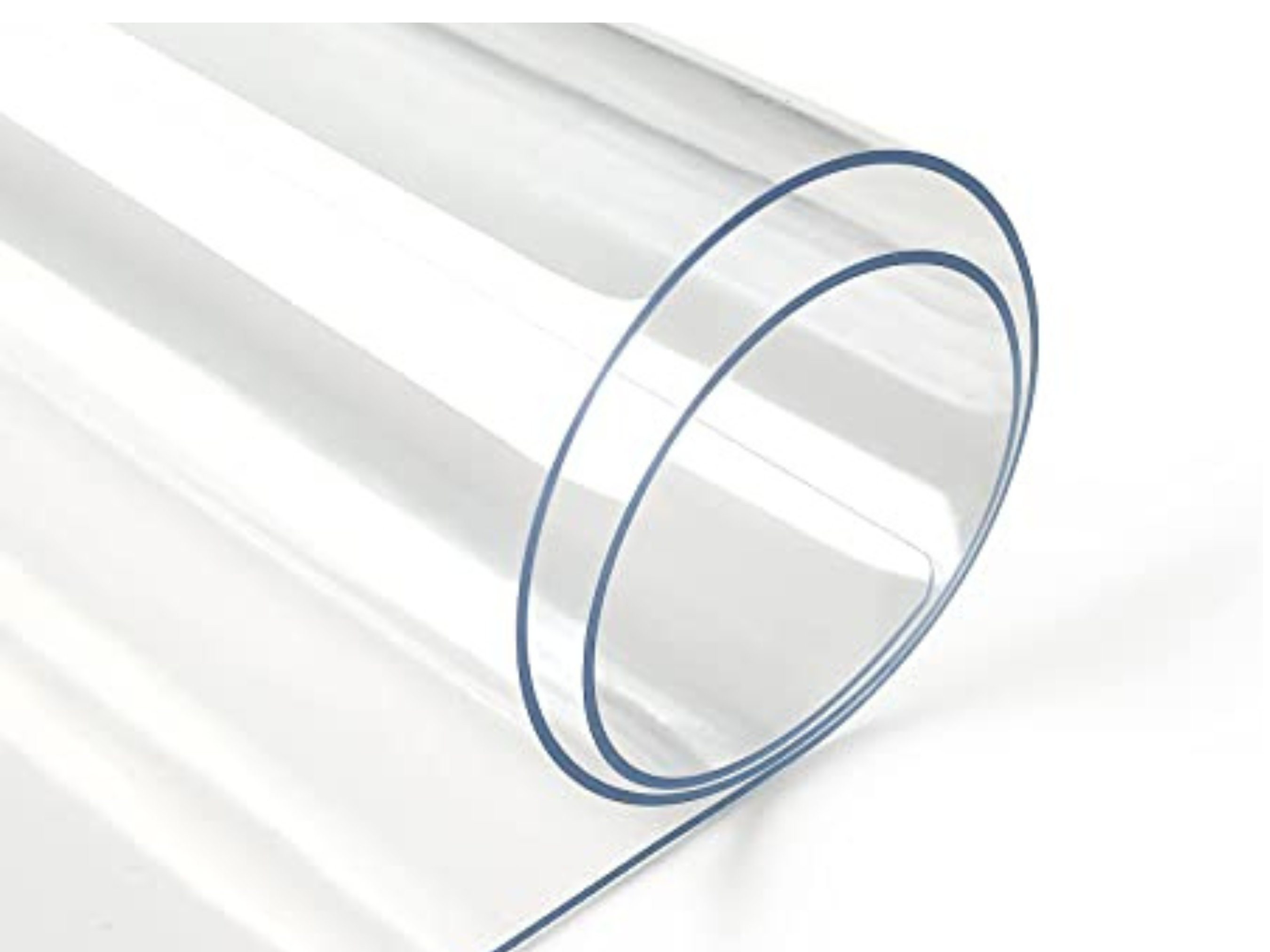 Clear Plastic Vinyl Fabric 04 Gauge 60 Gauge Sizes by the Yard DIY