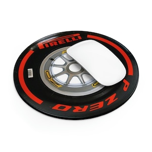 Formula 1 Soft Compound Tyre Mouse Pad