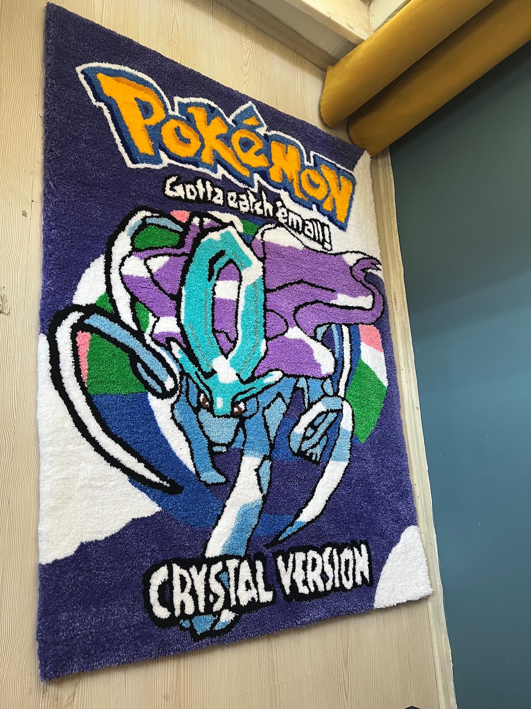 Custom Tufted Rug Anime Character Silver Tufting Fluffy Rug - Etsy