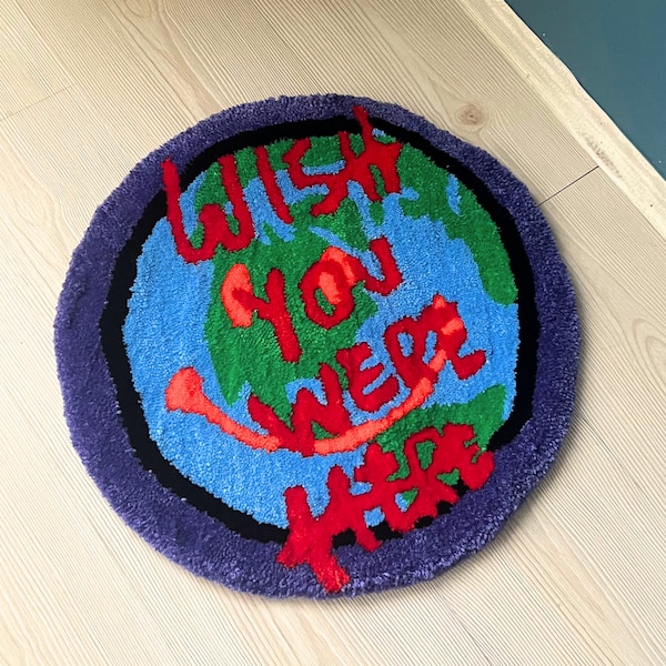 Wish You Were Here Tufted Rug
