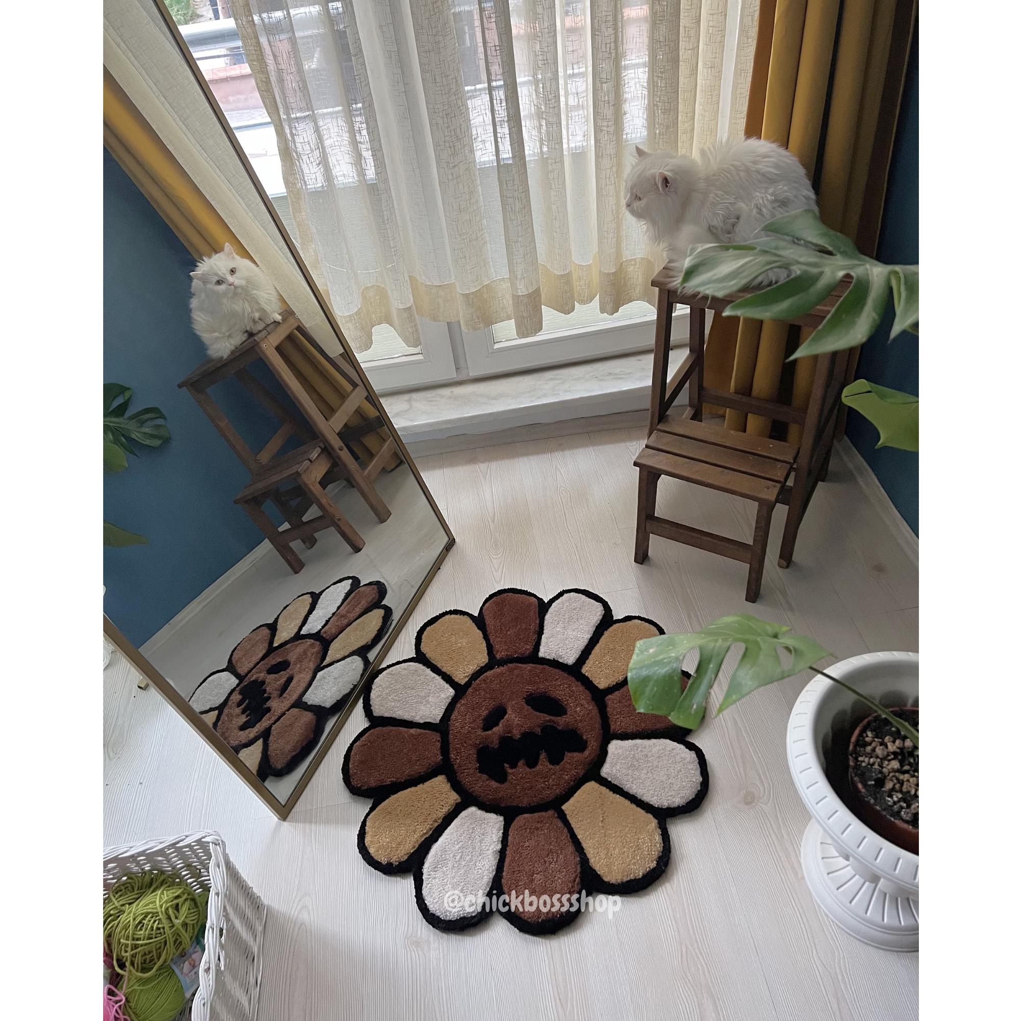 Travis Scott Tufted Rug - Takashi Murakami Custom Rug - Etsy