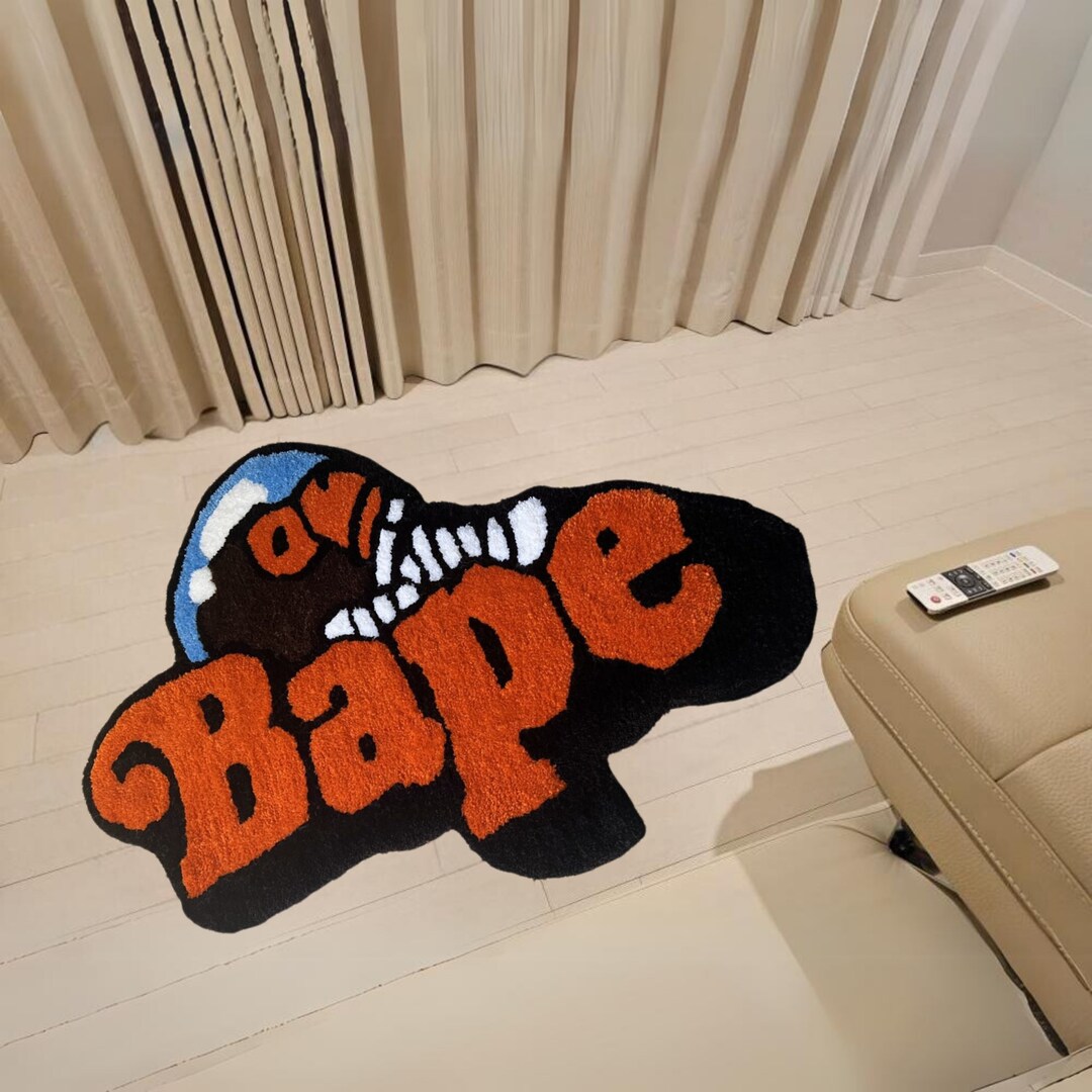 Baby Milo Bape Tufted Rugs Bape Custom Rugs Etsy
