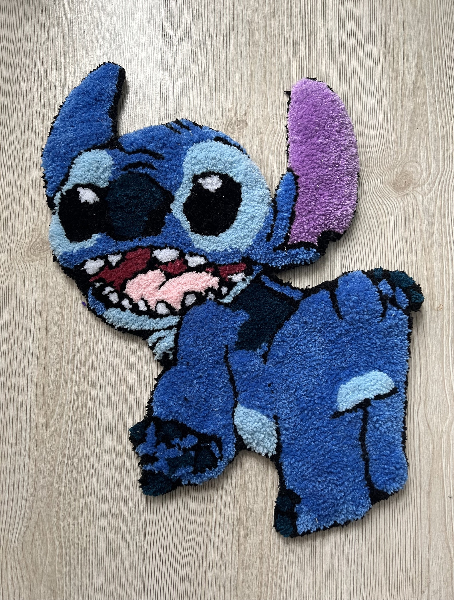 Stitch Tufted Rug Custom Rug Etsy