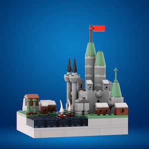 Lego Moc Medieval Village