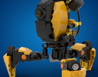 Lego MOC Tripod Warrior Robot Mecha Model